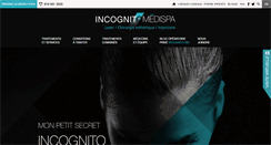 Desktop Screenshot of incognitomedispa.com